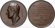 Personenmedaillen Bronzemedaille Huskisson, William *11.März 1830 Großbritannien, + 15.September 1830 Eccles, Großbritannien, Britischer Abgeordneter und -