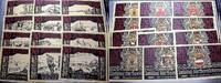 Deutsche Serienscheine 12 x 50 Pfennig Geestemünde 1918-1922. -