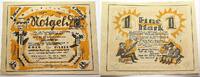 Deutsche Serienscheine 1 Mark 1920-12-31 Neuhaus 1918-1922. Fast kassenfrisch