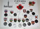 Kanada 1 x 1 Dollar + 12 x 25 Cent -