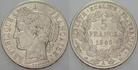 Frankreich 5 Francs Zweite Republik 1848-1852. -