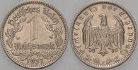 Kleinmünzen - Drittes Reich 1 Reichsmark 1937 F Drittes Reich Vorzüglich