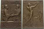 Schweiz-Basel, Stadt Bronzeplakette -