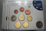 Deutschland 5 x 5,88 Euro,Kursmünzensatz 1 Cent-2 Euro Bundesrepublik -
