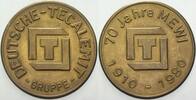 Bielefelder Medaillen Messingmedaille 70-JAHRFEIER METALLWERKE WINDELSBLEICHE -