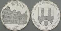 Bielefelder Medaillen Silbermedaille (333er) ALTER MARKT BIELEFELD -