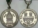 Bielefelder Medaillen Silbermedaille (800er) III. INT. TEUTOBURGER WALD VOLKSLAUFEN -