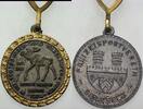 Bielefelder Medaillen Medaille am Rand vergoldet VII. INT. TEUTOBURGER WALD VOLKSLAUFEN -