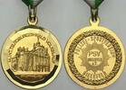 Bielefelder Medaillen Medaille vergoldet 14. INT. TEUTOBURGER WALD VOLKSLAUFEN -