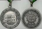 Bielefelder Medaillen Medaille versilbert 18. INT. TEUTOBURGER WALD VOLKSLAUFEN -