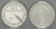 Niederlande 5 Euro 150. JAHRESTAG DER VERÖFFENTLICHUNG DES ROMANES MAX HAVELAAR -