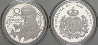 San Marino 10 Euro 2010 200. GEBURTSTAG VON ROBERT SCHUMANN Polierte Platte, verkapselt