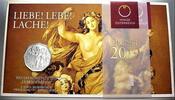 Österreich 5 Euro 2019 Republik Handgehoben im Blister
