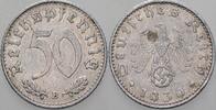 Kleinmünzen - Drittes Reich 50 Reichspfennig 1939 B Drittes Reich Sehr schön