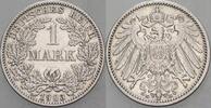 Kleinmünzen-Kaiserreich 1 Mark Grosser Adler -