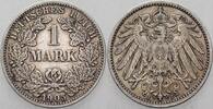 Kleinmünzen-Kaiserreich 1 Mark Grosser Adler -
