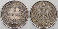 Kleinmünzen-Kaiserreich 1 Mark Grosser Adler -