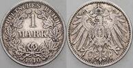 Kleinmünzen-Kaiserreich 1 Mark Grosser Adler -