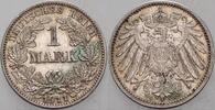 Kleinmünzen-Kaiserreich 1 Mark Grosser Adler -