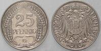 Kleinmünzen-Kaiserreich 25 Pfennig Grosser Adler -