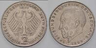 2 Mark Kursmünzen 2 Deutsche Mark Konrad Adenauer -
