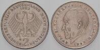 2 Mark Kursmünzen 2 Deutsche Mark Konrad Adenauer -
