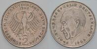 2 Mark Kursmünzen 2 Deutsche Mark Konrad Adenauer -