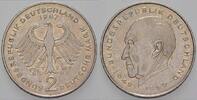 2 Mark Kursmünzen 2 Deutsche Mark Konrad Adenauer -