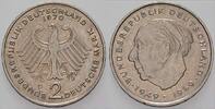 2 Mark Kursmünzen 2 Deutsche Mark Theodor Heuss -