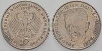 2 Mark Kursmünzen 2 Deutsche Mark Kurt Schumacher -