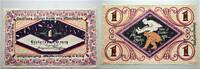 1 Mark 1.12.1918 STADTSPARKASSE BIELEFELD Kassenfrisches Prachtexemplar