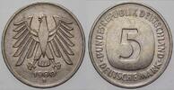 5 Mark Kursmünzen 5 Deutsche Mark Bundesrepublik Deutschland -