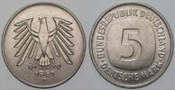 5 Mark Kursmünzen 5 Deutsche Mark Bundesrepublik Deutschland -