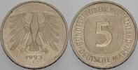 5 Mark Kursmünzen 5 Deutsche Mark Bundesrepublik Deutschland -