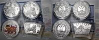 China 4 x 10 Yuan JAHR DES TIGERS -