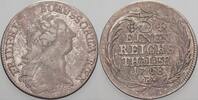 Brandenburg-Preußen 1/3 Taler Friedrich II. 1740-1786. -