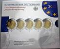Deutschland 5 x 2 Euro 50 JAHRE ELYSEE-VERTRAG -