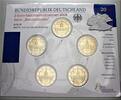 Deutschland 5 x 2 Euro BERLIN -