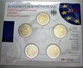 Deutschland 5 x 2 Euro ERASMUS-PROGRAMM -