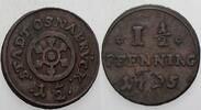 Osnabrück-Stadt 1 1/2 Pfennige -