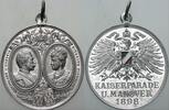 Brandenburg-Preußen Aluminiummedaille Wilhelm II. 1888-1918. -