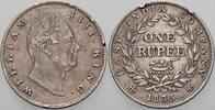 Indien-Britisch 1 Rupee Empire 1765-1947. -