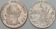 Brandenburg-Preußen 1/2 Taler Friedrich II. 1740-1786. -