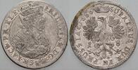 Brandenburg-Preußen 18 Gröscher 1686 BA - Königsberg Friedrich Wilhelm 1640-1688. Patina, sehr schön