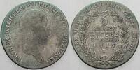 Preußen 1/6 Taler Friedrich Wilhelm III. 1797-1840 -