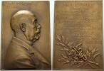 Frankreich Bronzeplakette Dritte Republik 1870-1940. -