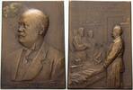 Frankreich Bronzeplakette Dritte Republik 1870-1940. -