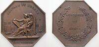 Frankreich Bronzemedaille Louis Philipp 1830-1848. -