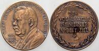 Personenmedaillen Bronzemedaille Ebert, Friedrich *1871 in Heidelberg, + 1925 in Berlin., Reichspräsident 1919-1925. -