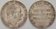 Preußen Ausbeutetaler Friedrich Wilhelm IV. 1840-1861. -